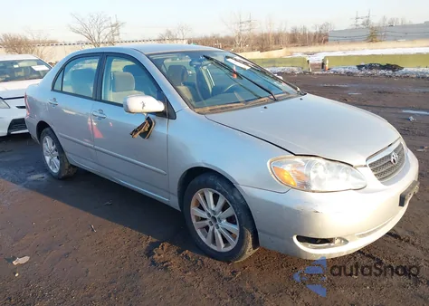 2005 Toyota Corolla Le z USA, uszkodzony, nr VIN 2T1BR32E35C505830